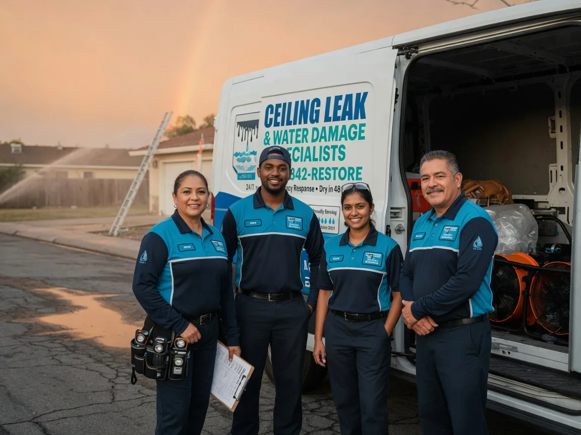 Ceiling Leak Cleanup company in Mills River, NC